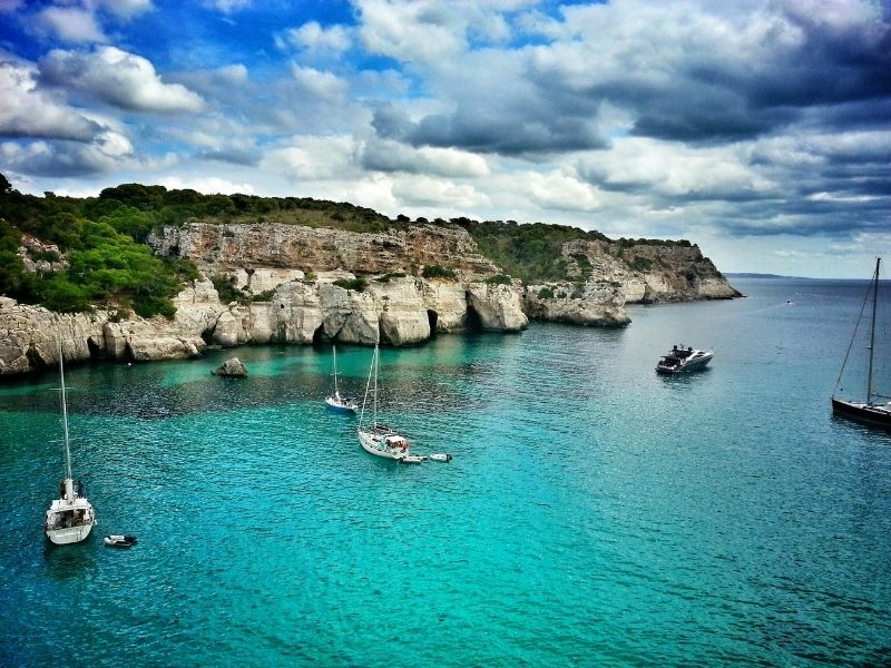 Menorca boat ride