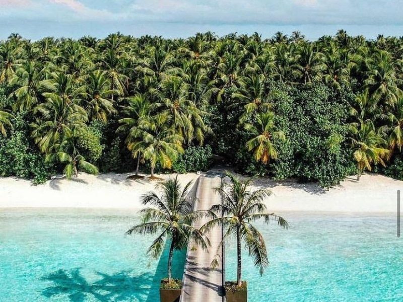 Relax on the beach during your luxury holiday to the Maldives