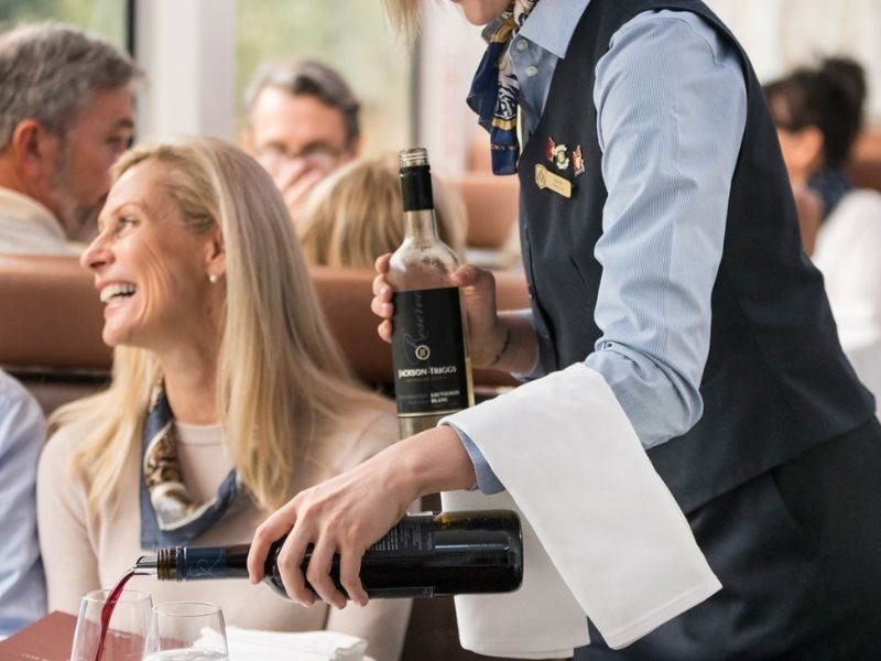 Rocky Mountaineer Dining