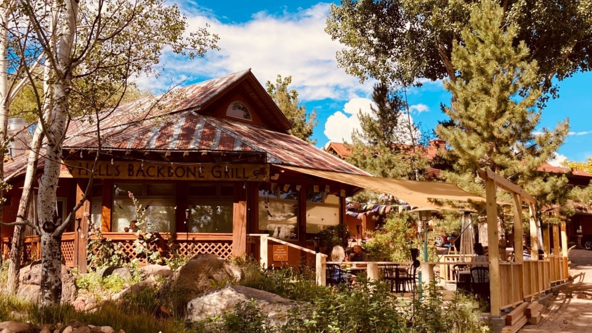 Hell's Backbone Grill, Boulder Mountain Lodge