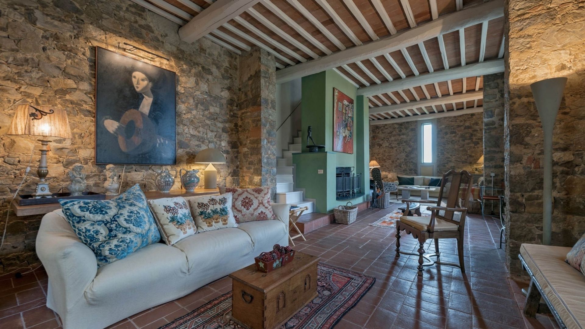 Villa Alfieri Living Room