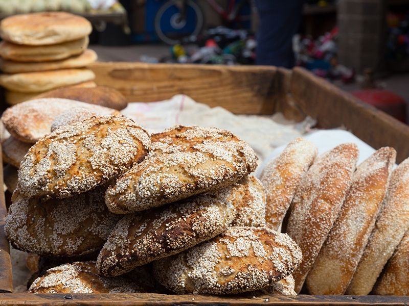 Bake traditional flat bread during your luxury short break in Marrakech