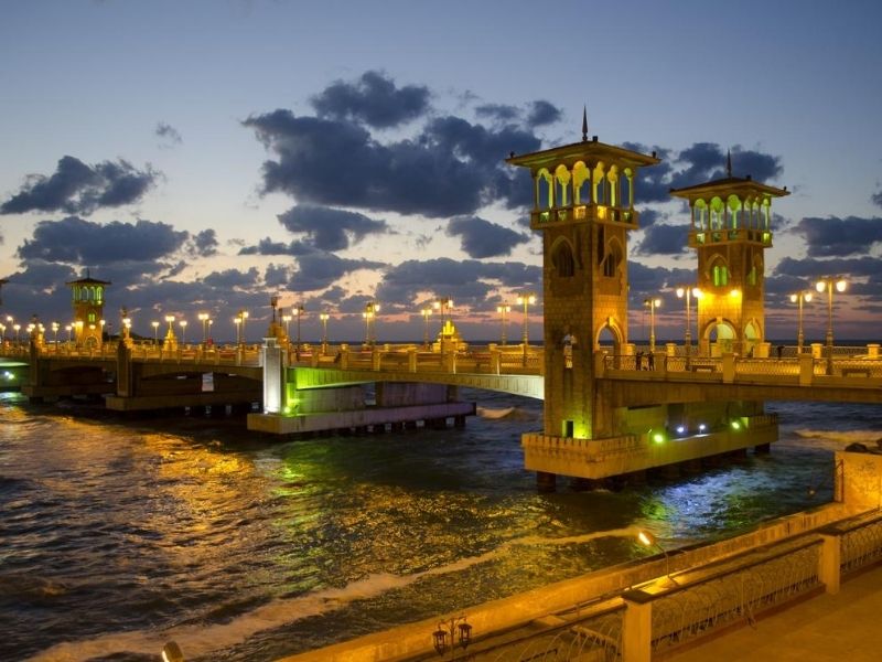 Enjoy a private tour of Alexandria during your luxury holiday to Egypt