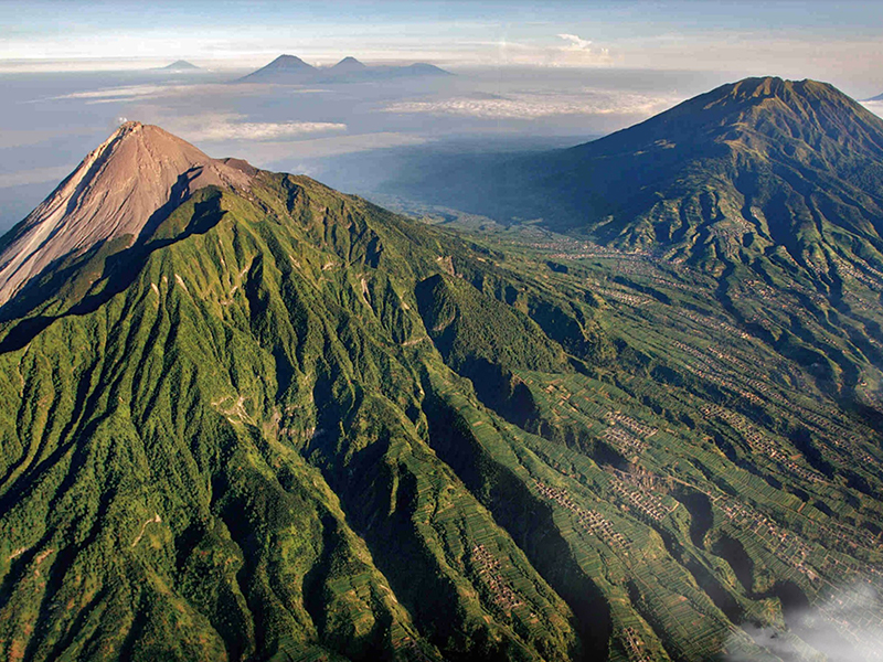 Mount Merapi Java