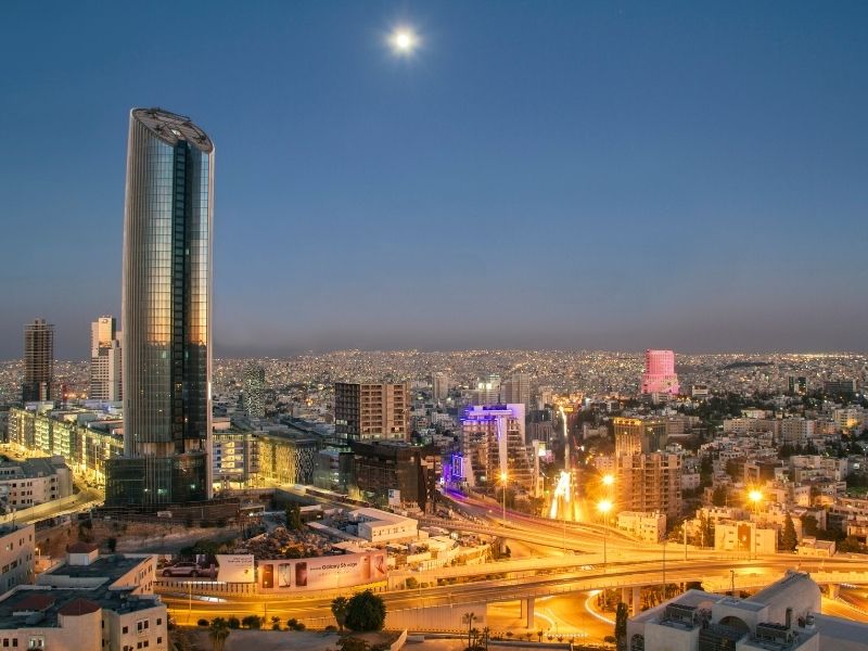 Transfer to Amman, Jordan for the remainder of your luxury holiday