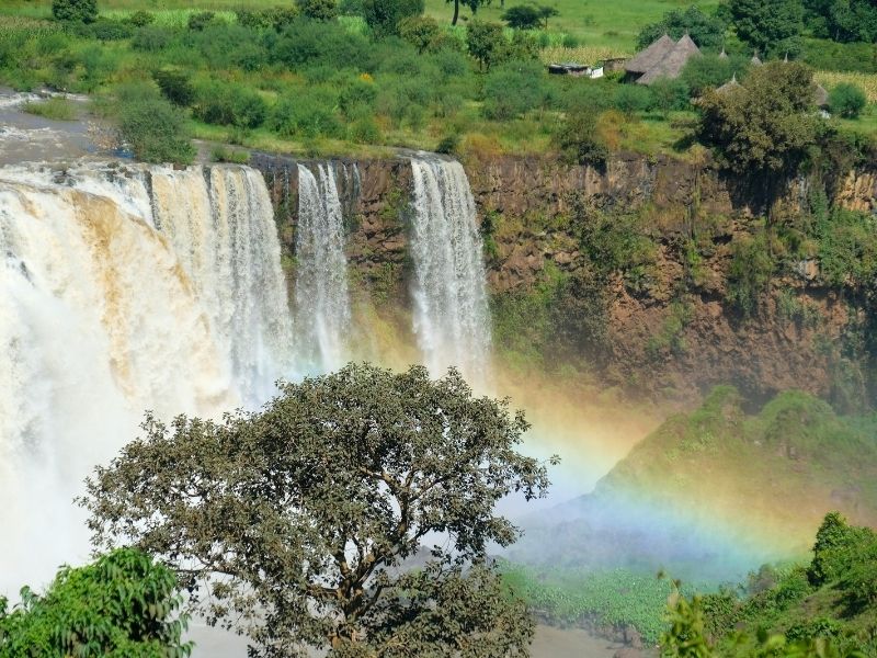 Experience the Blue Nile Falls during your luxury Ethiopian holiday
