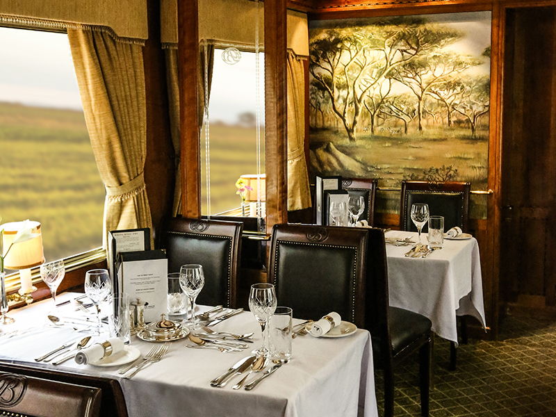 Blue Train Dining Car