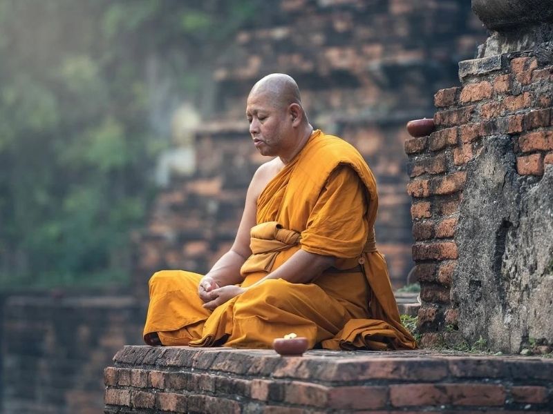 Buddhist monk, South Korea
