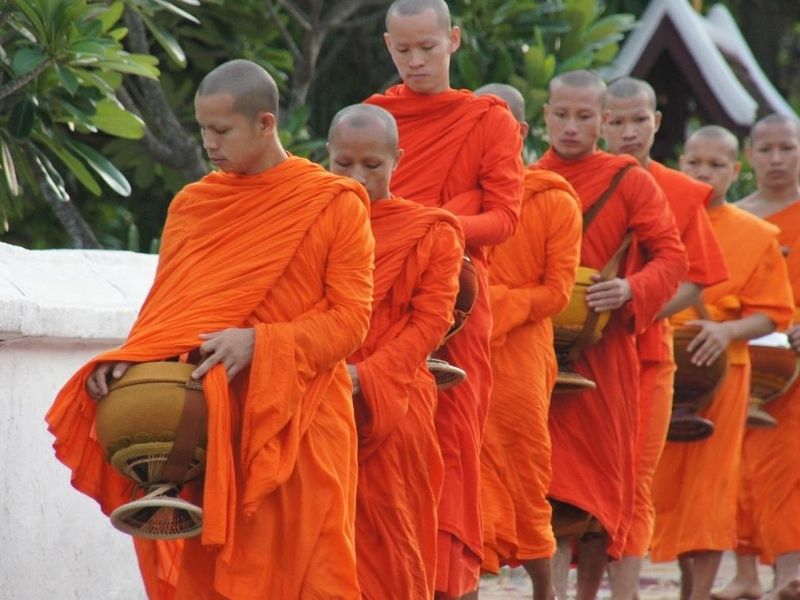 Luang Prabang alms