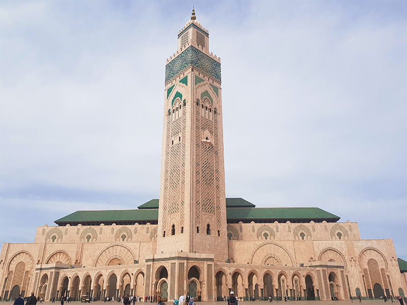 Visit the Hassan II Mosque during your luxury holiday to Morocco