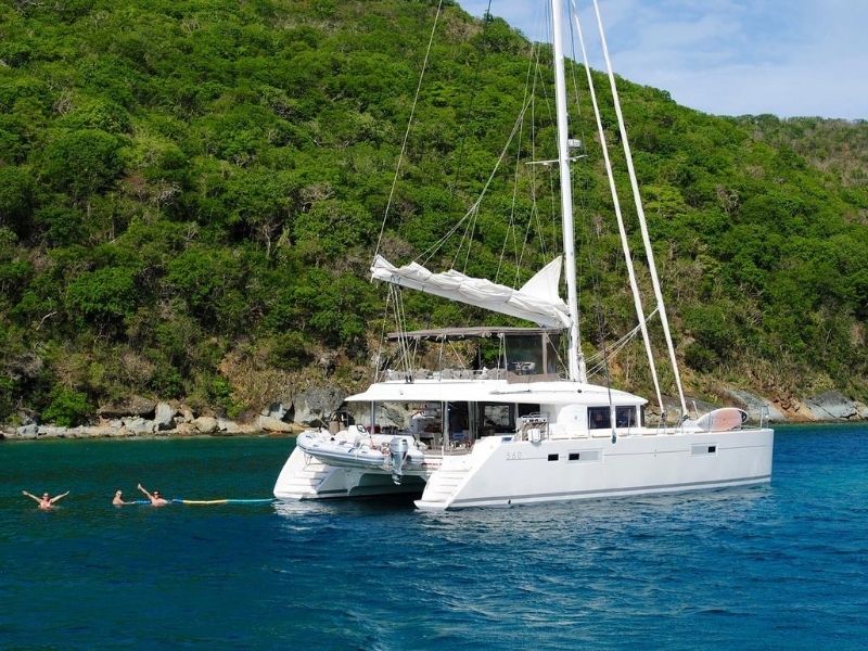Catamaran tours, Caribbean