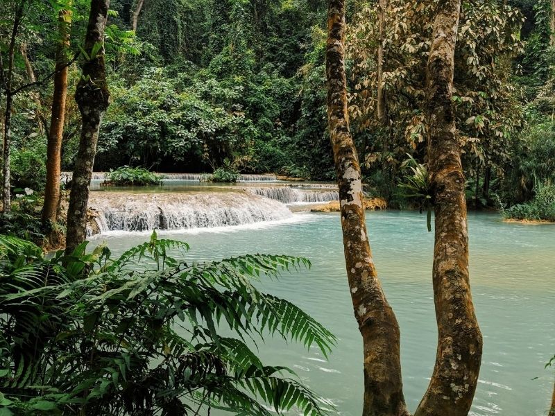 Kuang Si waterfall, Laos