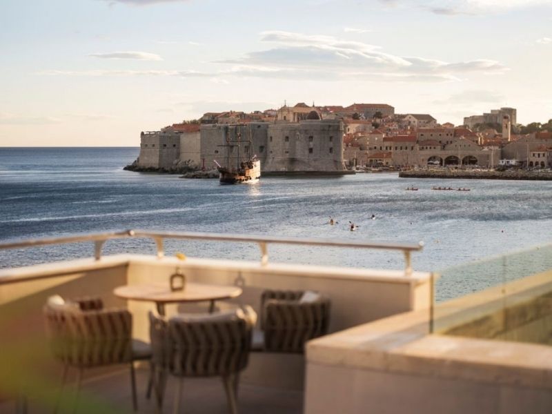 View from Hotel Excelsior, Dubrovnik