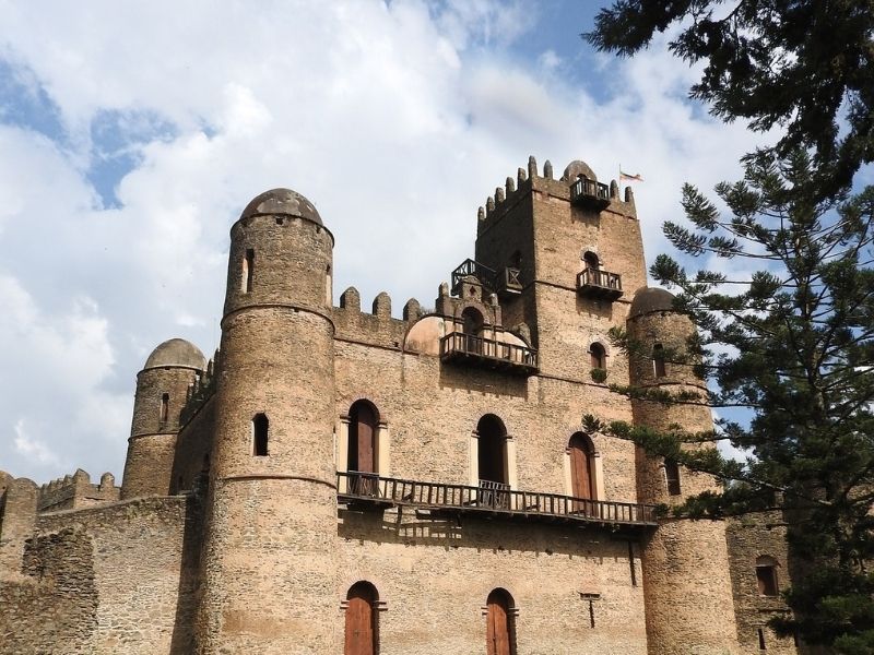 Visit Gondar Fortress during your luxury Ethiopian holiday
