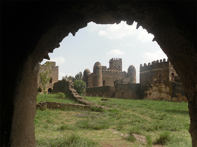 Visit several medieval castles in Gondar during your luxury Ethiopian holiday
