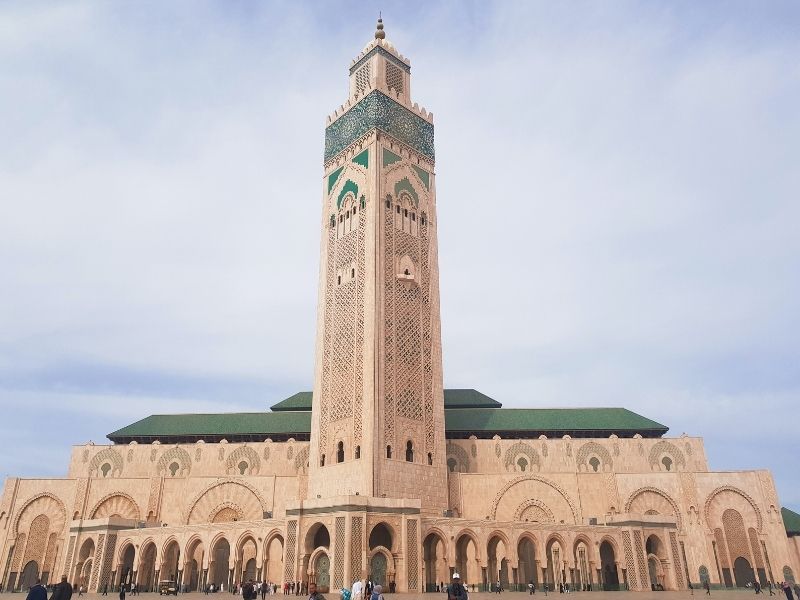 Visit Hassan II Mosque in Casablanca during luxury holidays to Morocco