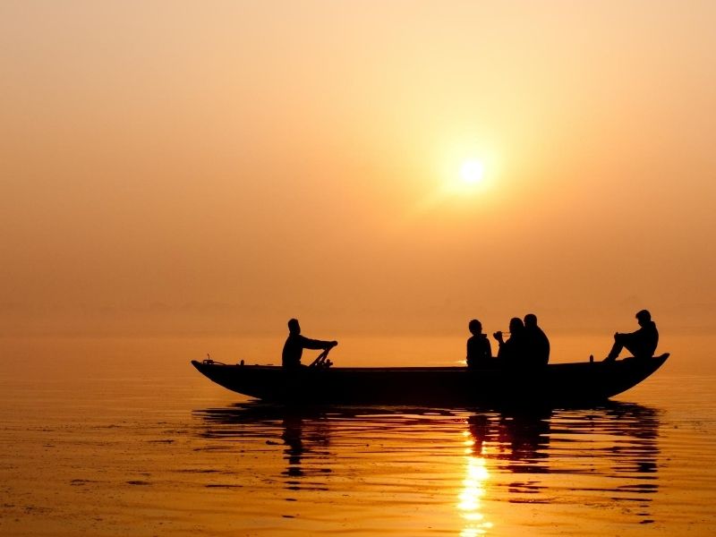 Sunrise Boat Ride at Ganga