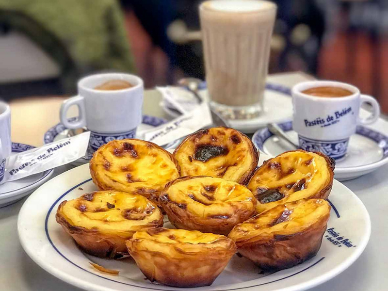Indulge in a traditional Pastel de Nata