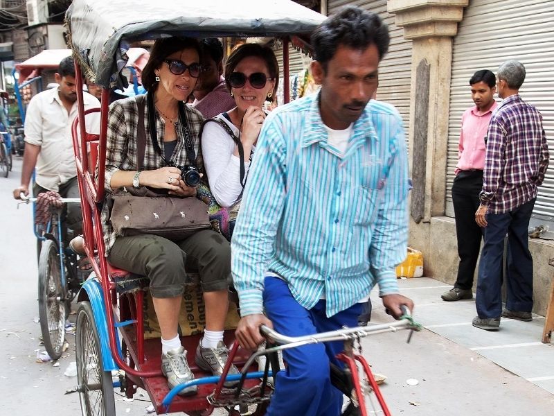 Rickshaw Ride, Old Delhi
