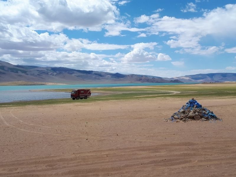 Khar Nuur lake, Mongolia