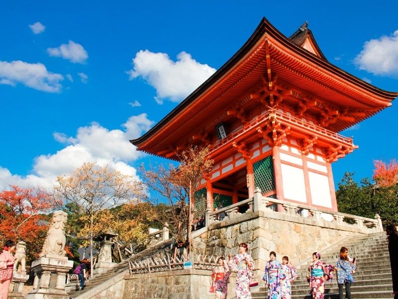 Temple in Kyoto, Japan