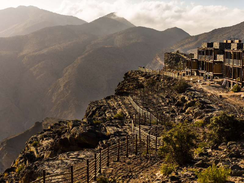 Stay in the Al Hajar Mountains during luxury holidays to Oman