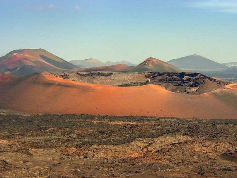 Volcanic landscape, Lanzarote