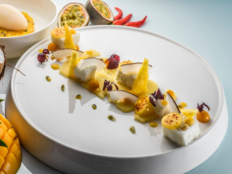 Enjoy Michelin-starred dining at Le Passagere restaurant, Cap d'Antibes