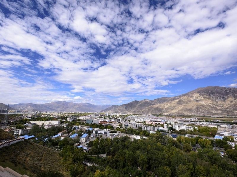 Lhasa City view