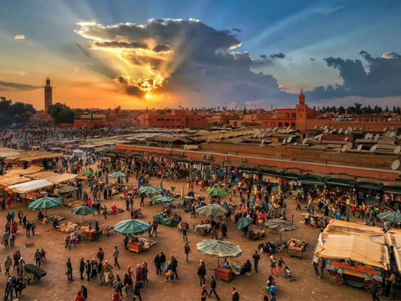 Embark on a guided history tour of Marrakech during your luxury holiday to Morocco