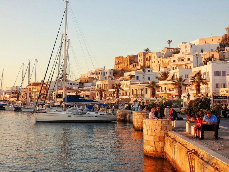 Naxos harbour