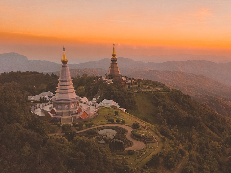 Doi Inthanon Temple, Chiang Mai