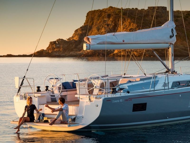 Oceanis 46.1 luxury yacht