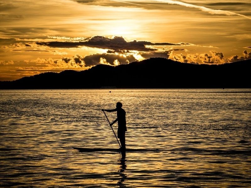 Paddle boarding, Viana do Castelo