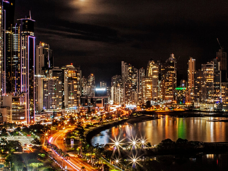 Panama City at Night
