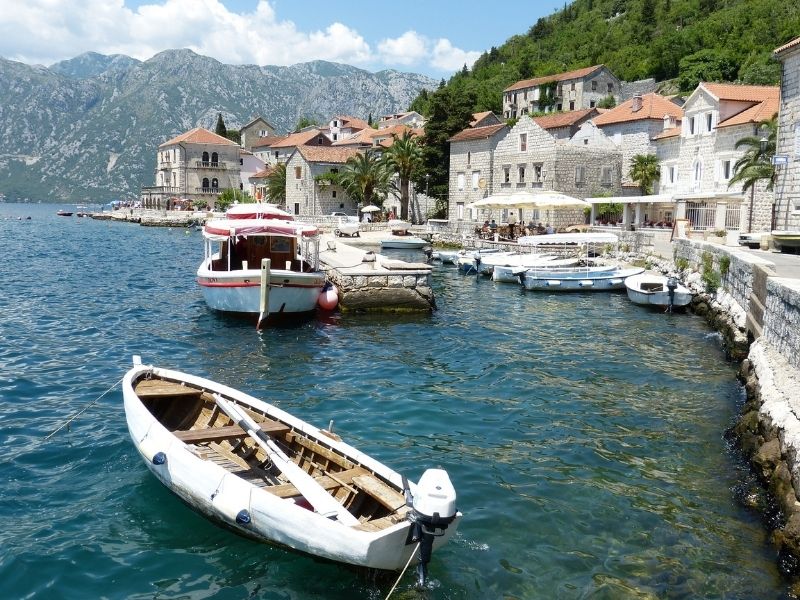 Explore the charming old town of Perast