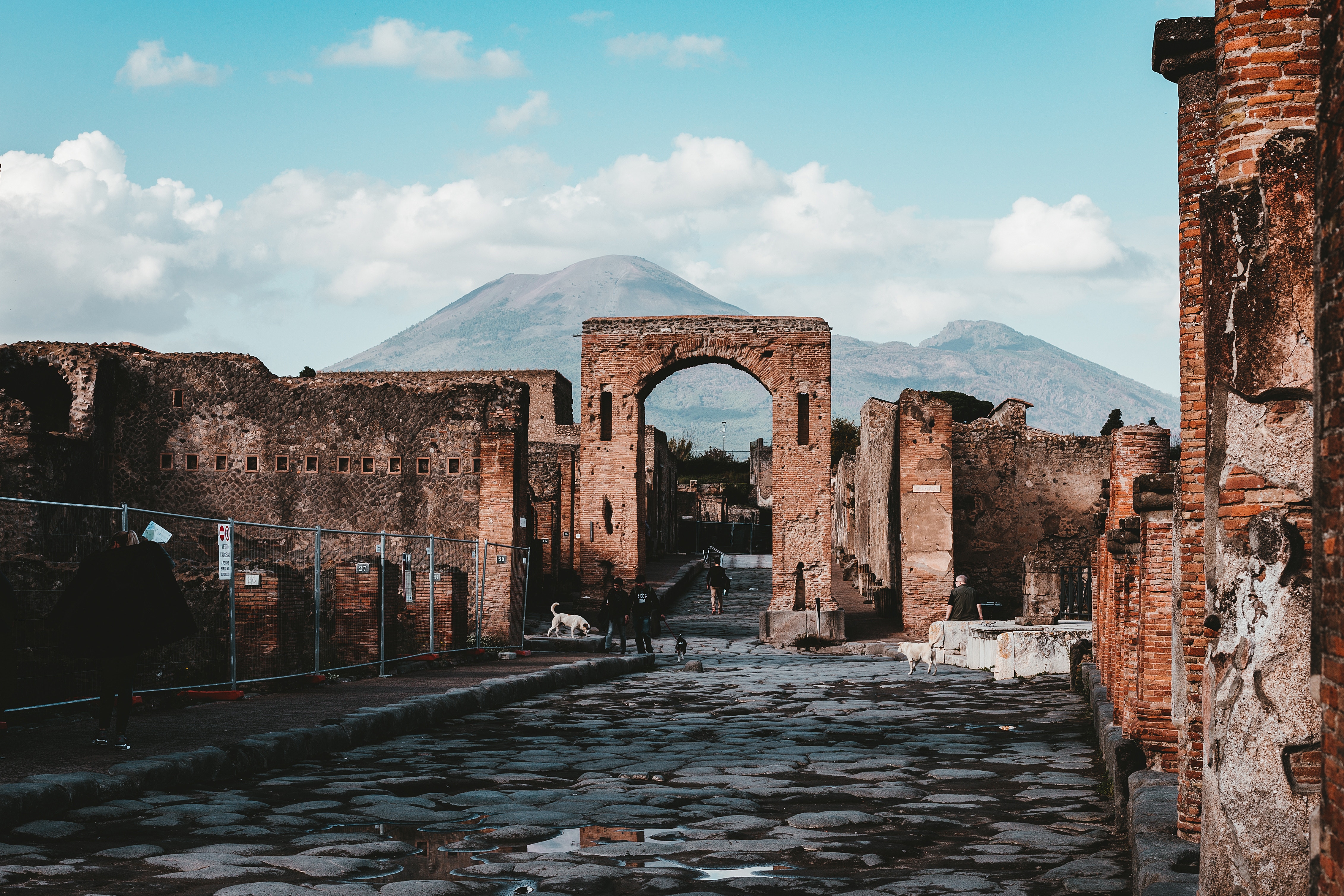 Embark on a guided tour of Pompeii