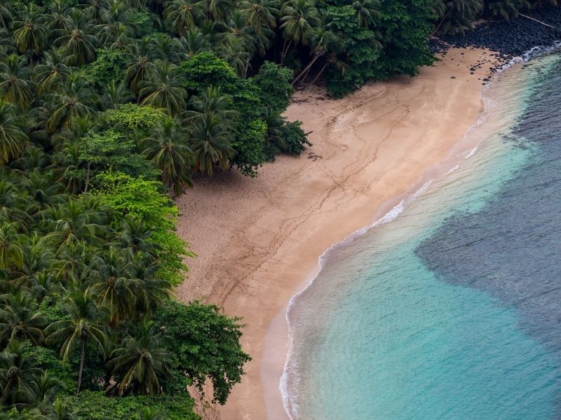 Embark on numerous private excursions on Príncipe Island during your luxury African holiday