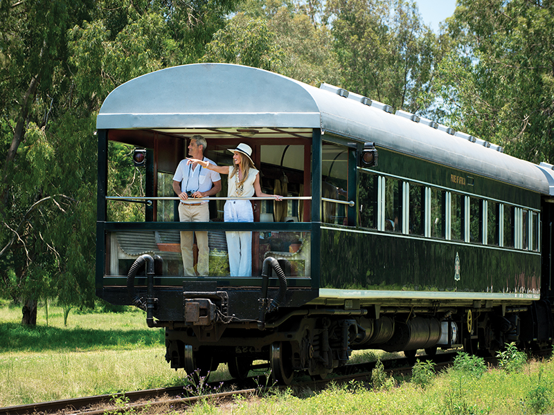 Start your luxury African holiday with a 3 night stay aboard Rovos Rail