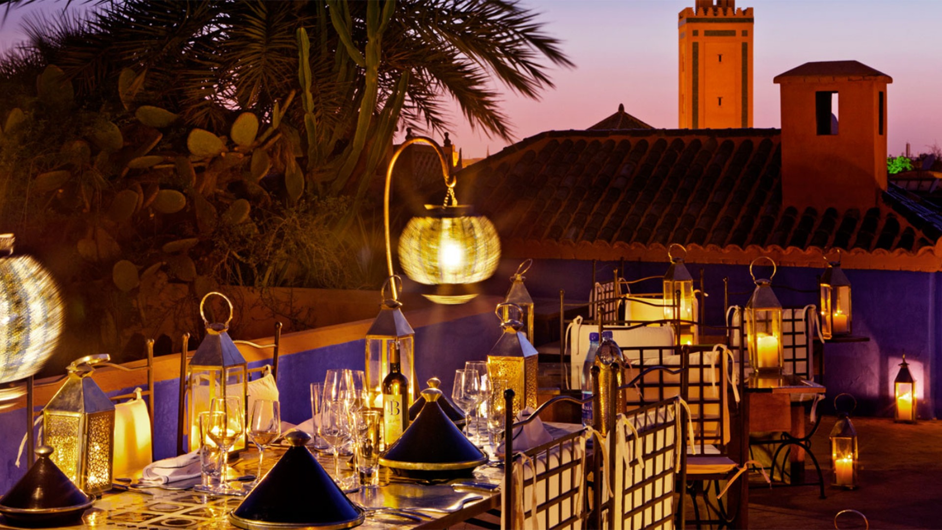 Riad-Farnatchi-by-night-Marrakech-Morocco