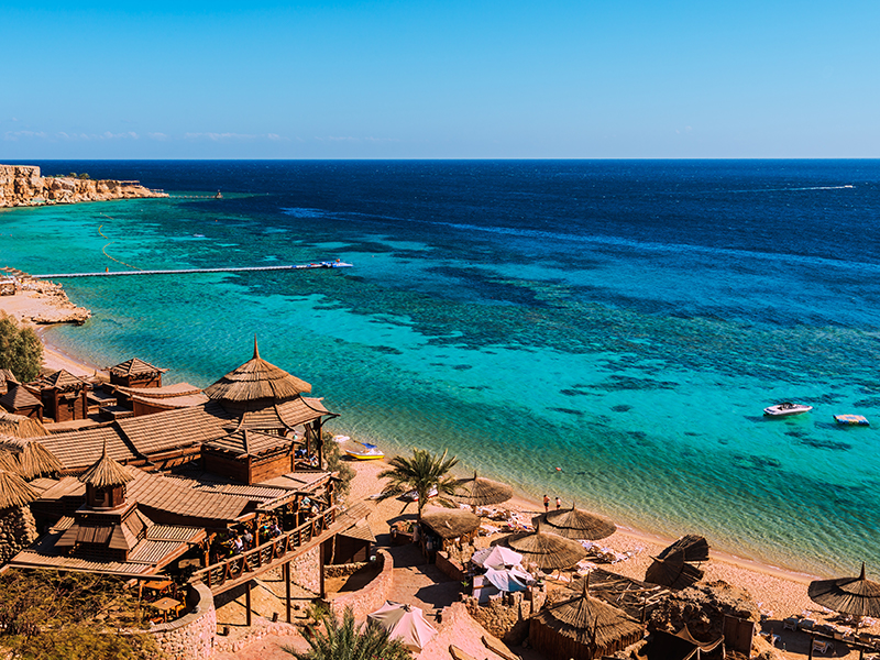 Relax by the Red Sea during your luxury holiday to Egypt