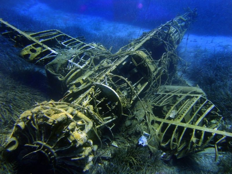 WW2 Shipwreck, Iraklia