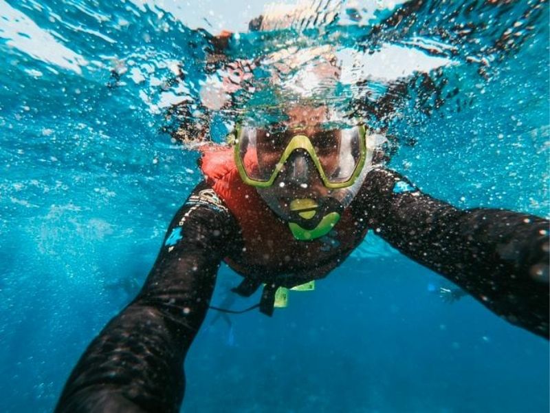 Snorkelling, aha’a