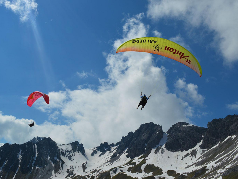 Embark on a paragliding adventure