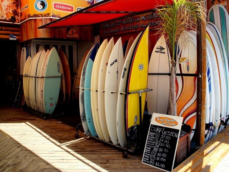 The coast of Tenerife is often regarded as a paradise for surfers