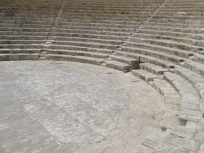 Ancient amphitheatre, Mount Olympus