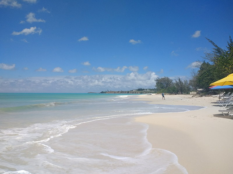Antigua beach Caribbean