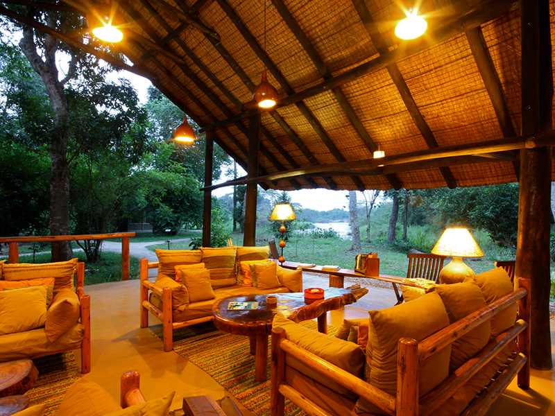 Stay at Ishasha Wilderness Camp in Queen Elizabeth National Park during your luxury holiday to Uganda