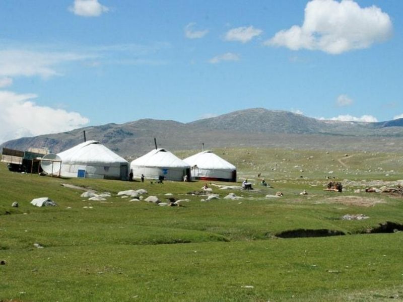 Yurt village, Mongolia